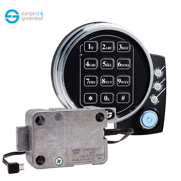 S&G KIT A-Series OTC Electronic Safe Lock 6129-249
